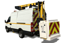 Minibus Hire Dartford - 12.5M Cherry Picker 3.5T - Van hire Dartford
